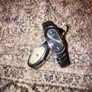 Kenneth Cole New York two piece watches Japan movement stainless steel